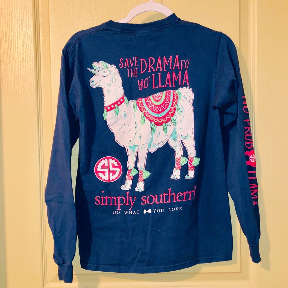 Simply Southern Llama-Unicorn Shirt!